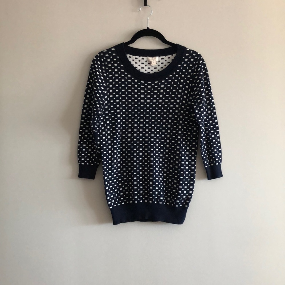 J. Crew Patterned Sweater